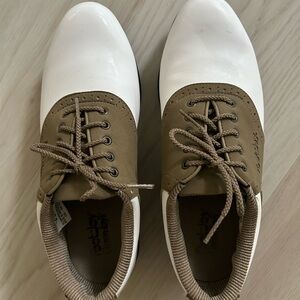 FootJoy White and Brown Athletic Shoes